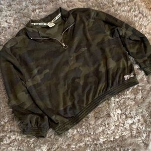 Victoria’s Secret PINK camo boyfriend pullover